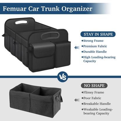 Femuar Black Trunk Organizer – Waterproof