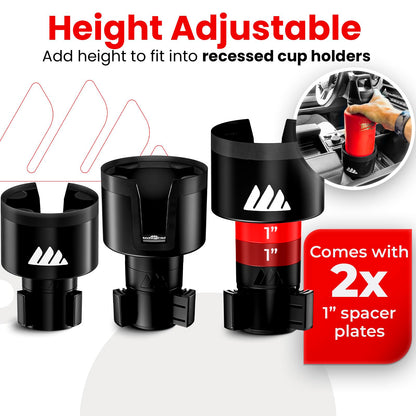 Integral Cup Holder Expander – Adjustable