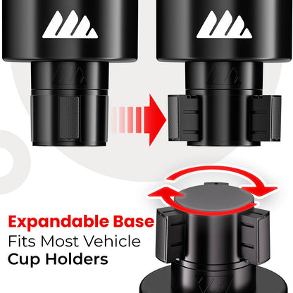 Integral Cup Holder Expander – Adjustable
